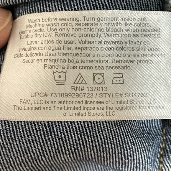 The Limited denim jacket with chest pockets - Picture 8 of 8